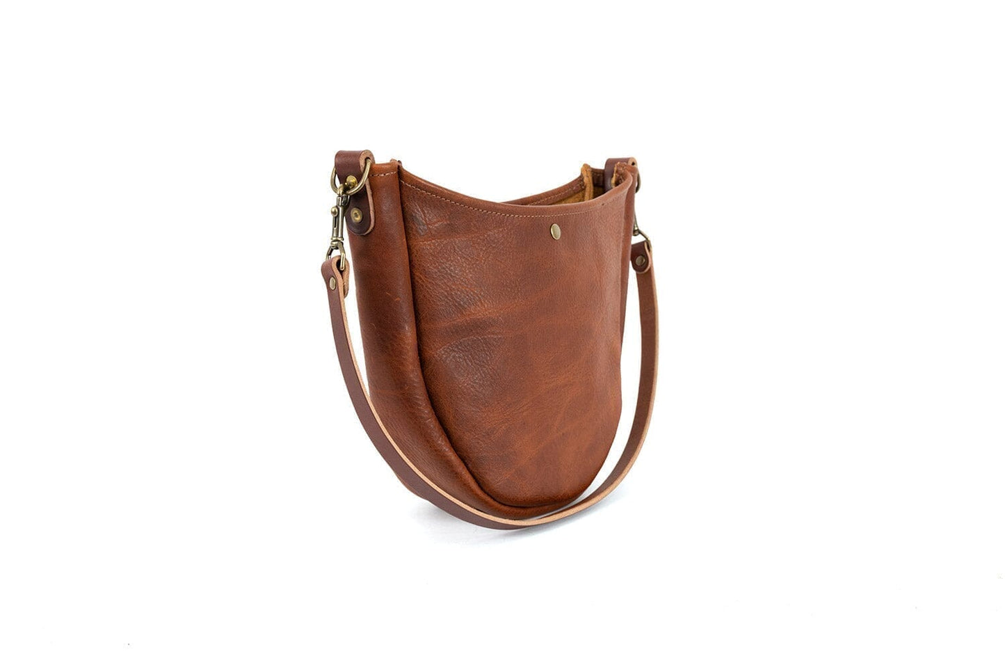 Celeste Leather Hobo Bag - Forest Green