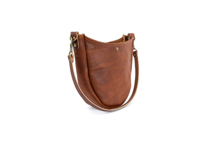 Celeste Leather Hobo Bag - Forest Green