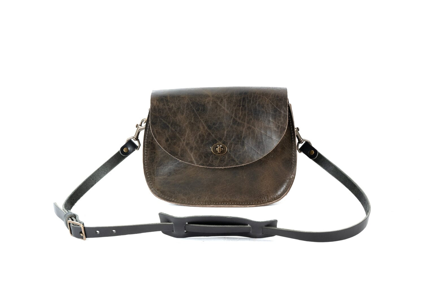 VIVIAN SATCHEL - LEATHER CROSSBODY - MYSTERY MOSS - IN STOCK