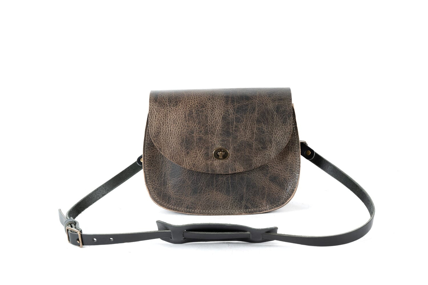 VIVIAN SATCHEL - LEATHER CROSSBODY - MYSTERY MOSS - DELUXE - IN STOCK