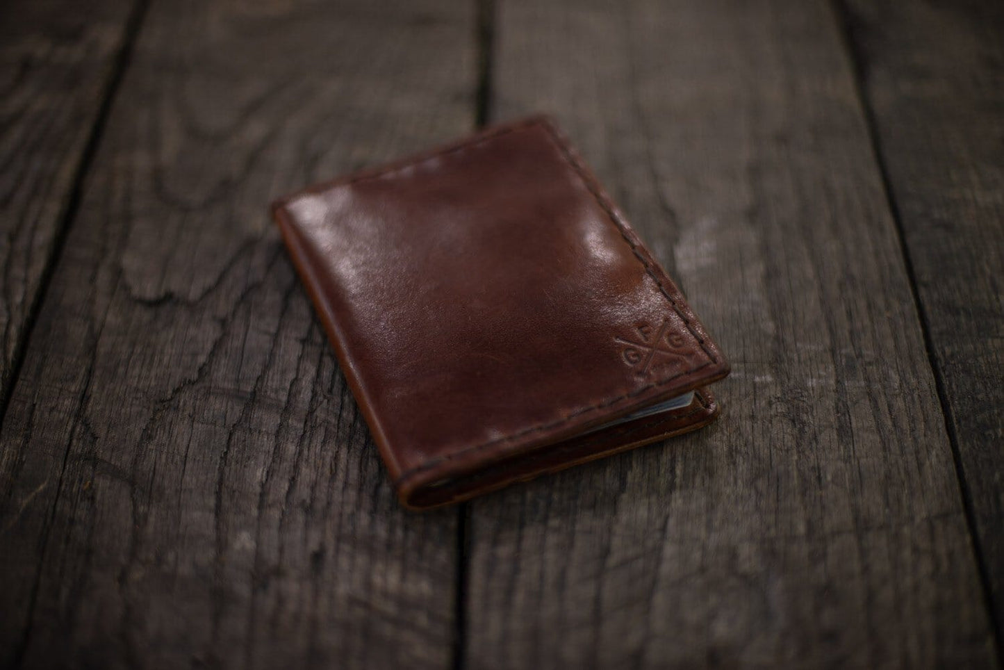 ADVENTURE LEATHER TRAVEL PASSPORT WALLET - IN STOCK