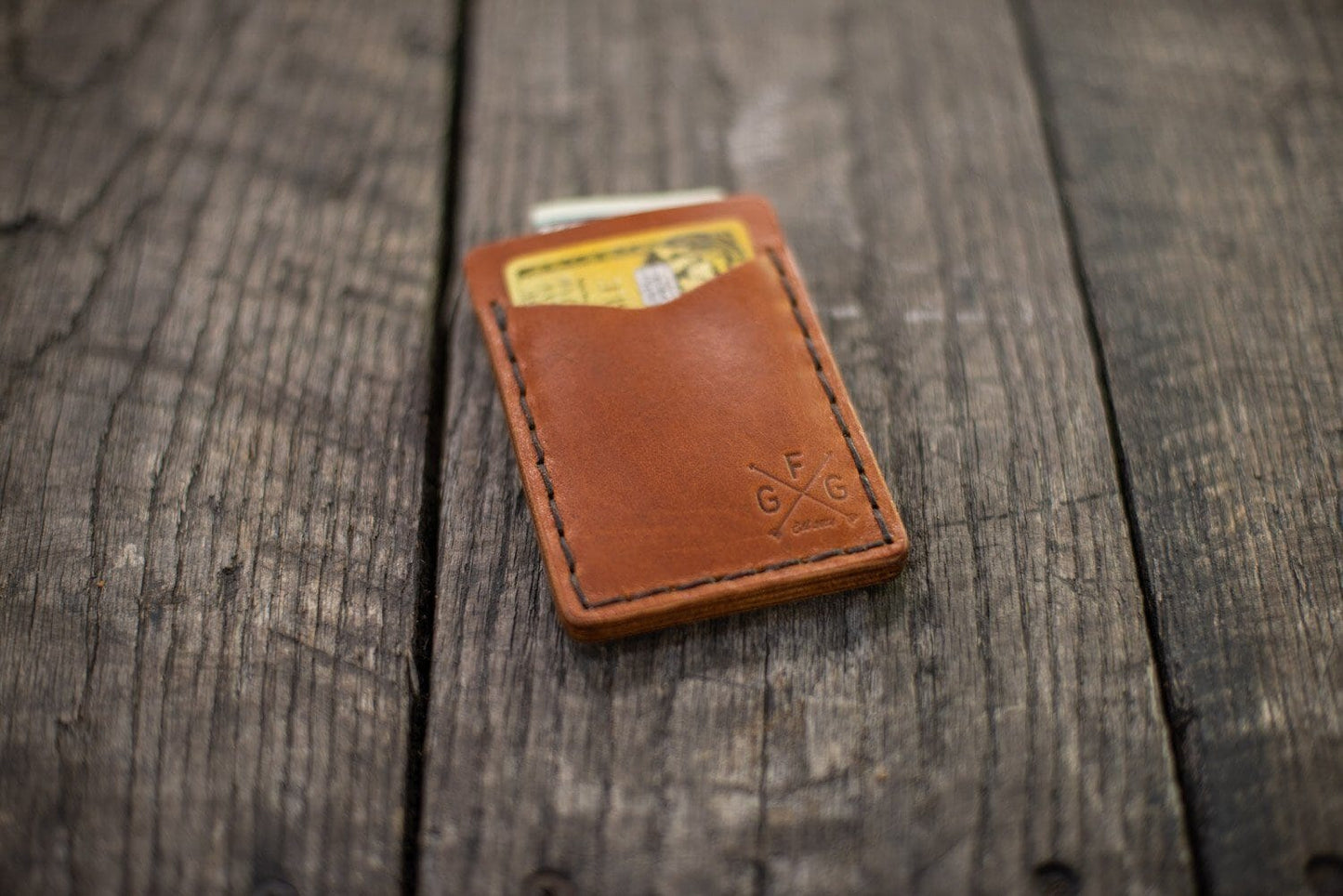 SLIM LEATHER WALLET - IN STOCK