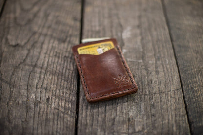 SLIM LEATHER WALLET - IN STOCK