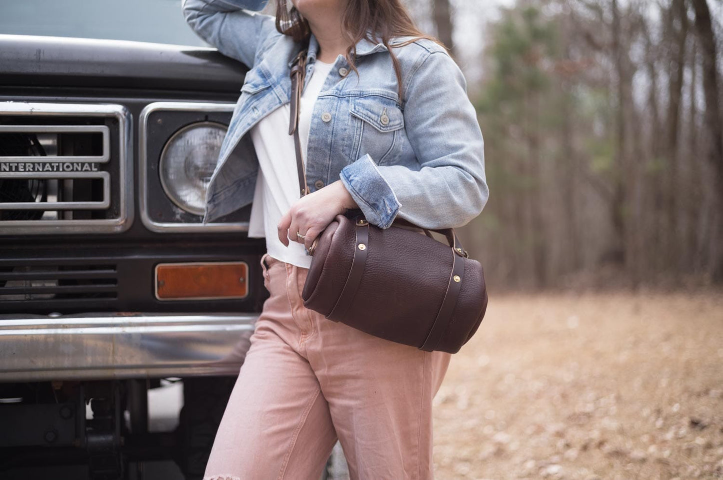 JANE LEATHER CROSSBODY - SMALL - IN STOCK