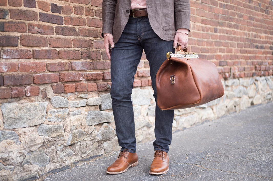 Men's Leather Duffle Bags | Leather Weekend Bags | Large Duffle Bags ...