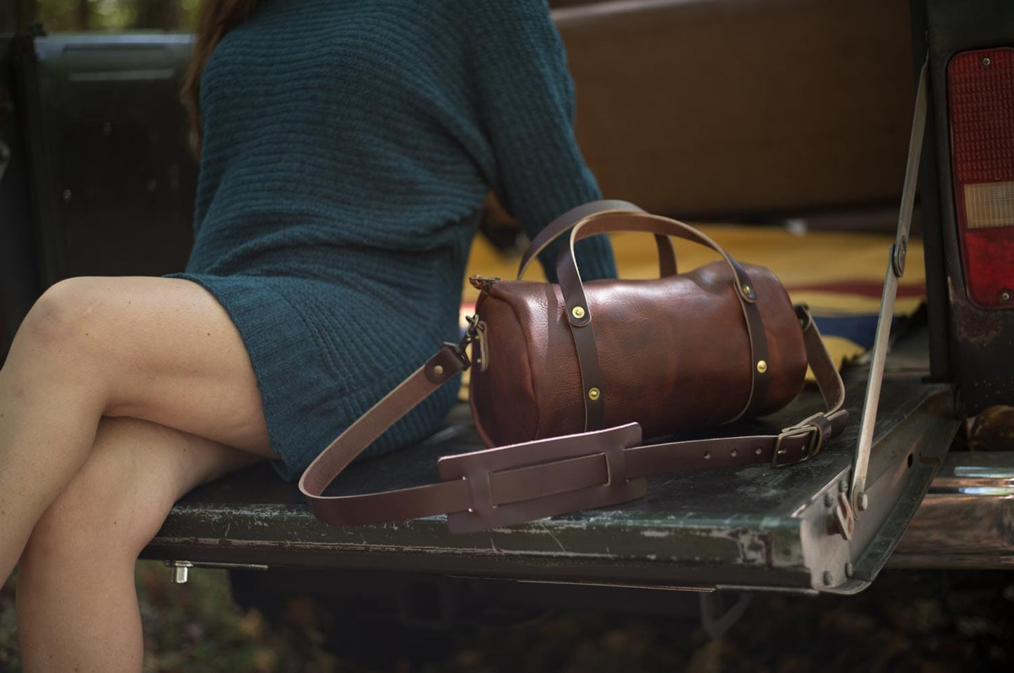 JANE LEATHER CROSSBODY - WHISKY BISON