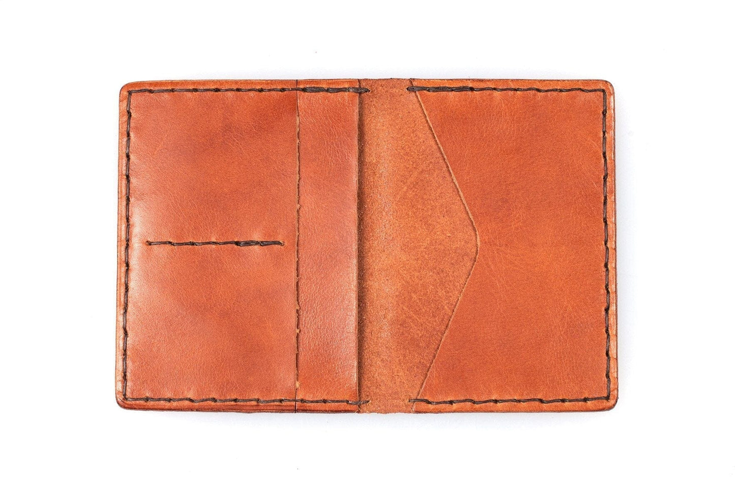 ADVENTURE LEATHER TRAVEL PASSPORT WALLET - IN STOCK