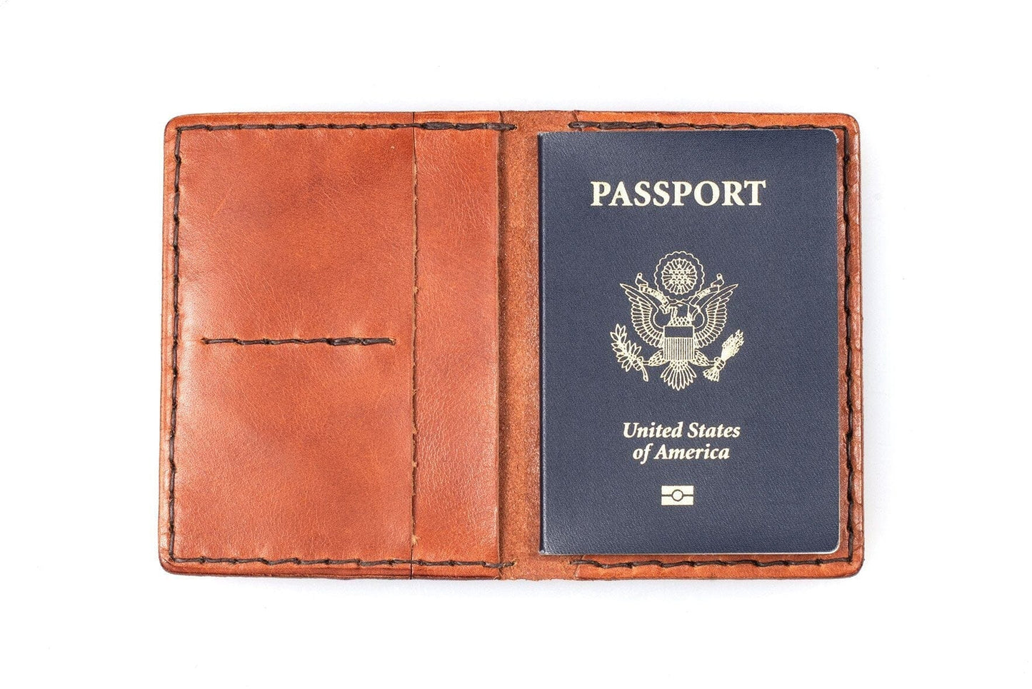 ADVENTURE LEATHER TRAVEL PASSPORT WALLET (RTS)