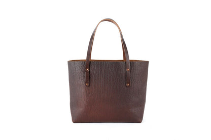 AVERY LEATHER TOTE BAG - LARGE - CHERRY BISON