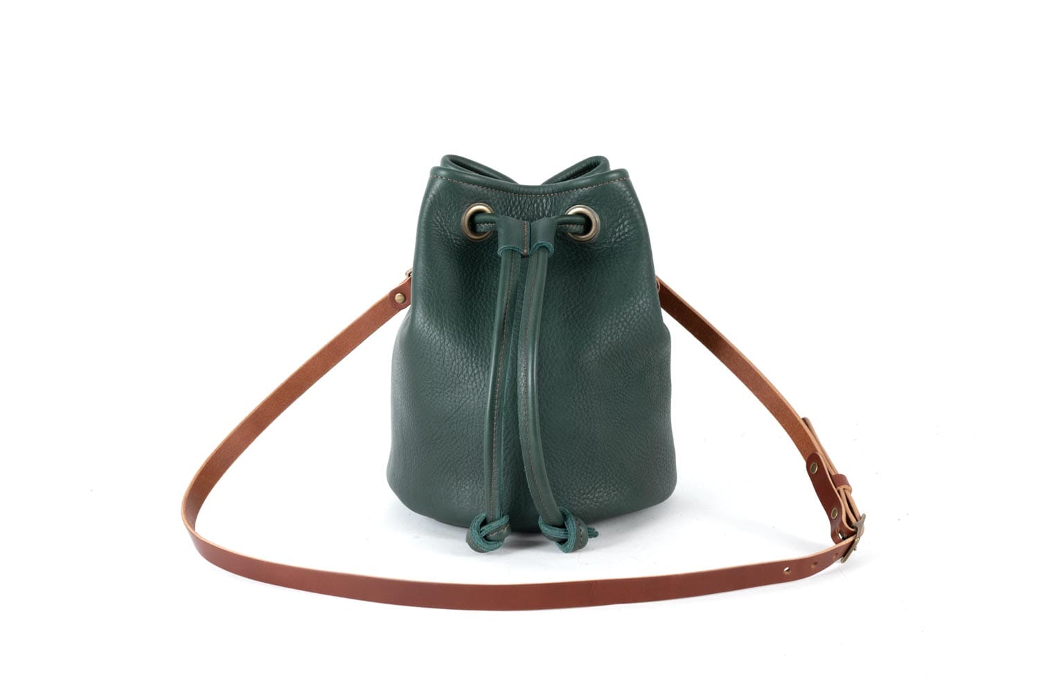 Olive green bucket online bag