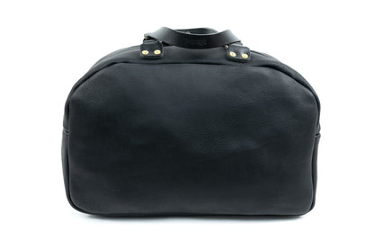 HOFFMAN LEATHER WEEKENDER DUFFLE BAG