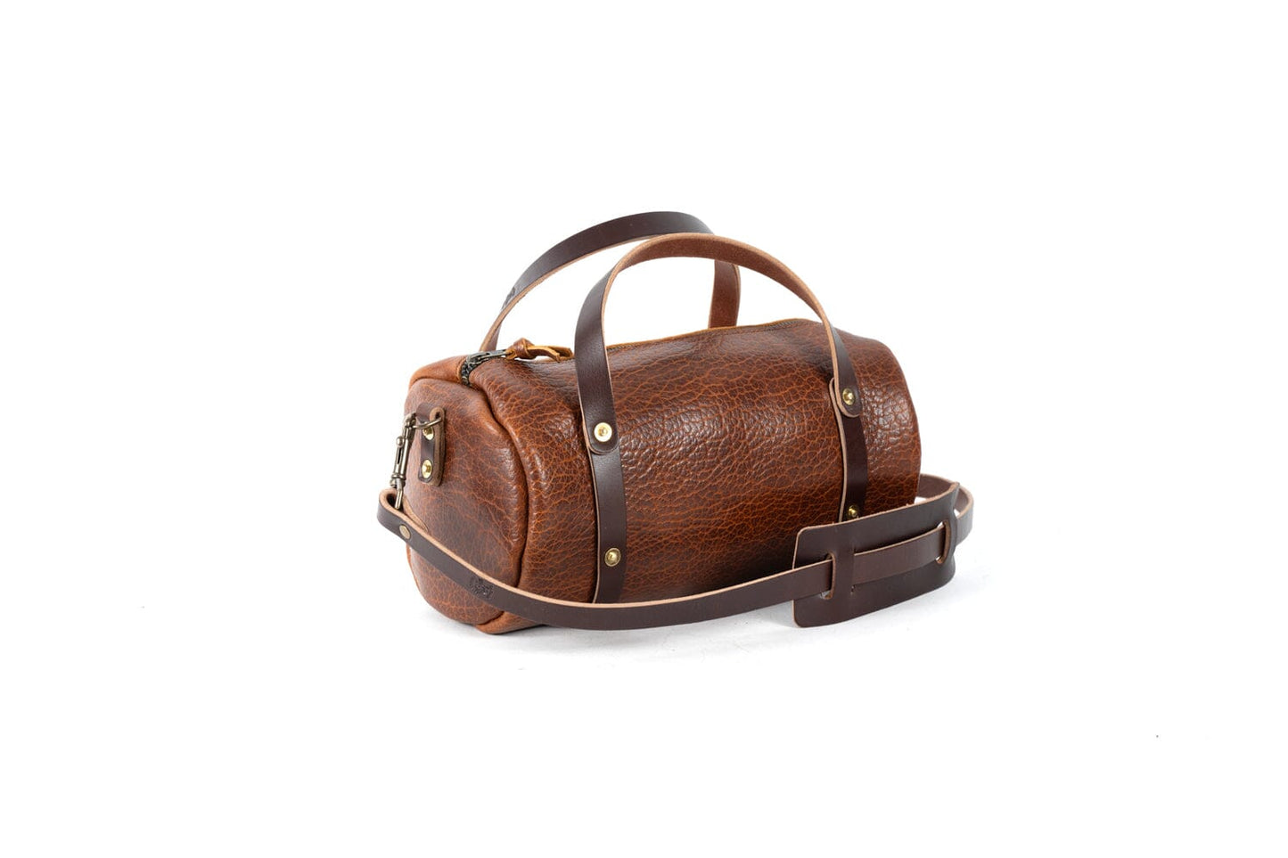 JANE LEATHER CROSSBODY - COGNAC BISON