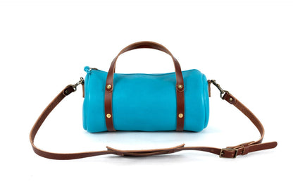 JANE LEATHER CROSSBODY - TURQUOISE