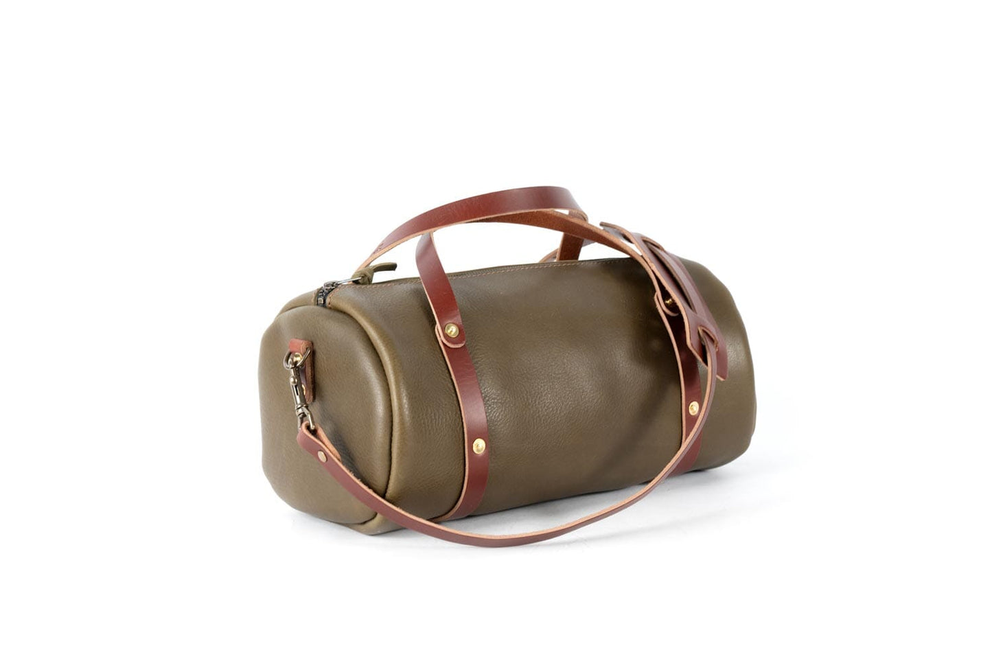 JANE LEATHER CROSSBODY - LARGE - OLIVE - IN STOCK