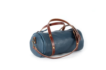 JANE LEATHER CROSSBODY - LARGE - SMOKEY BLUE