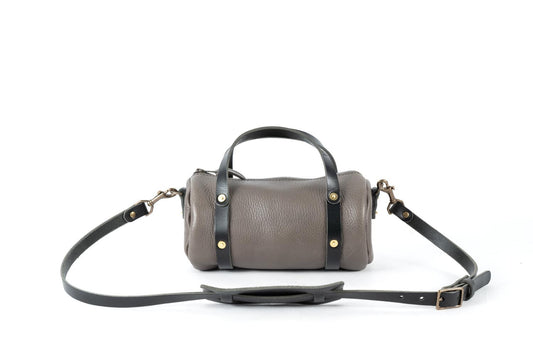 JANE LEATHER CROSSBODY - SMALL - LEAD GRAY - IN STOCK