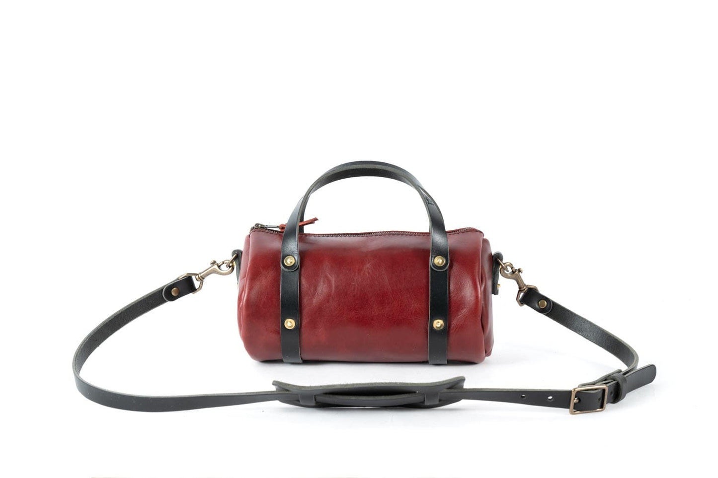 JANE LEATHER CROSSBODY - SMALL - OXBLOOD