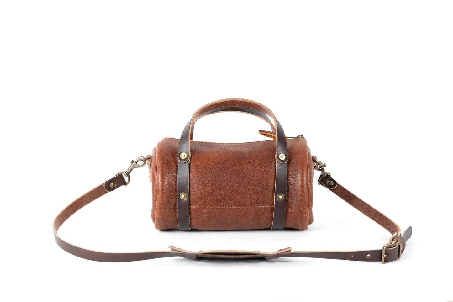 JANE LEATHER CROSSBODY - SMALL - SADDLE