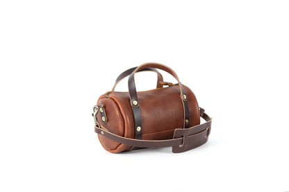 JANE LEATHER CROSSBODY - SMALL - SADDLE