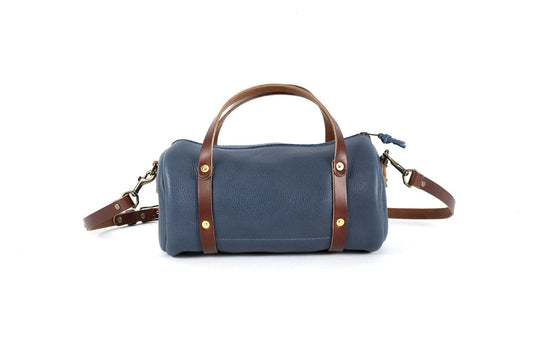 JANE LEATHER CROSSBODY - SMOKEY BLUE