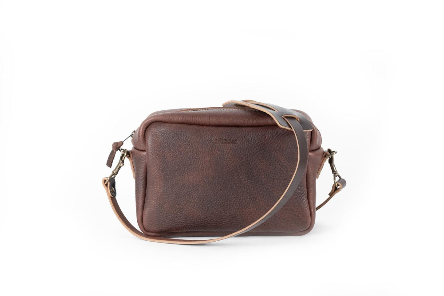 SARAH LEATHER CROSSBODY - MEDIUM - MOCHA