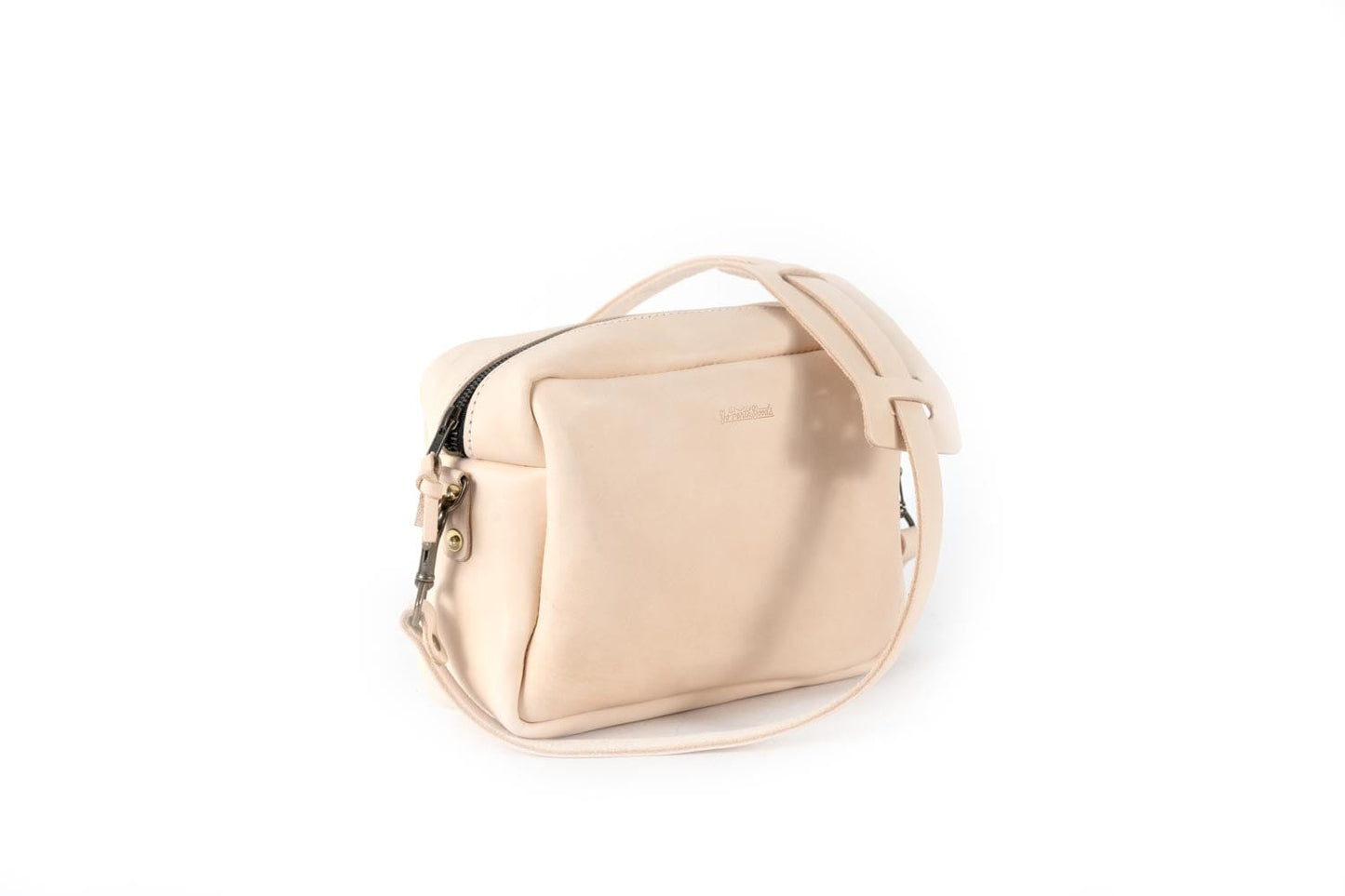 SARAH LEATHER CROSSBODY - MEDIUM - NATURAL VEG TAN