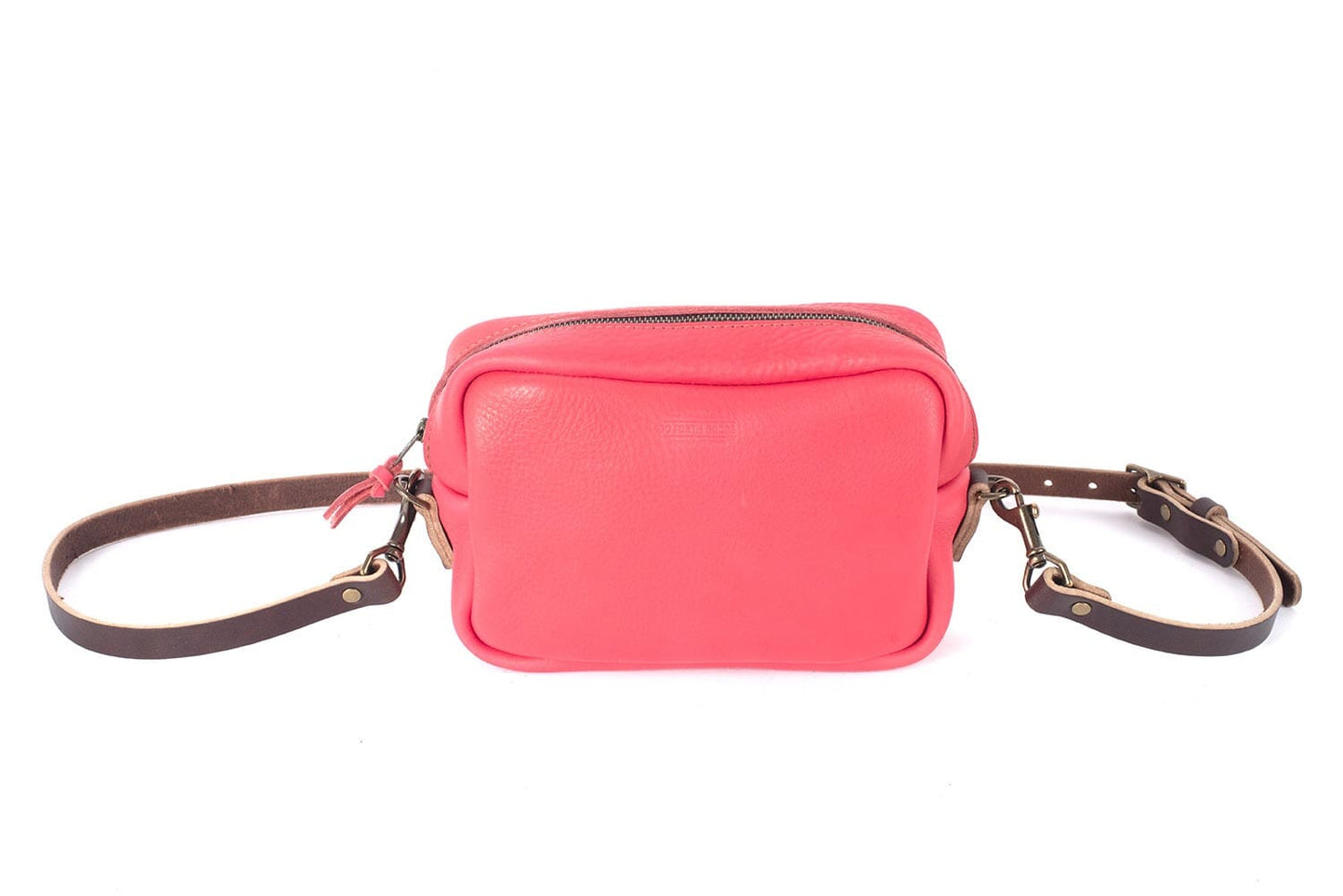 SARAH LEATHER CROSSBODY - PINK