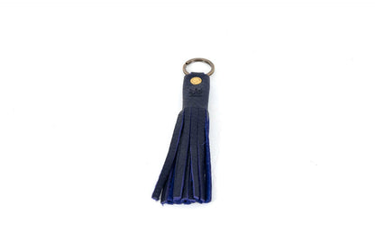 LEATHER TASSEL KEY CHAIN