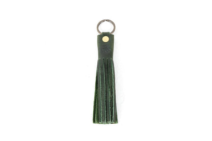 LEATHER TASSEL KEY CHAIN