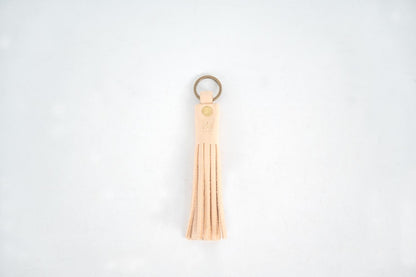 LEATHER TASSEL KEY CHAIN