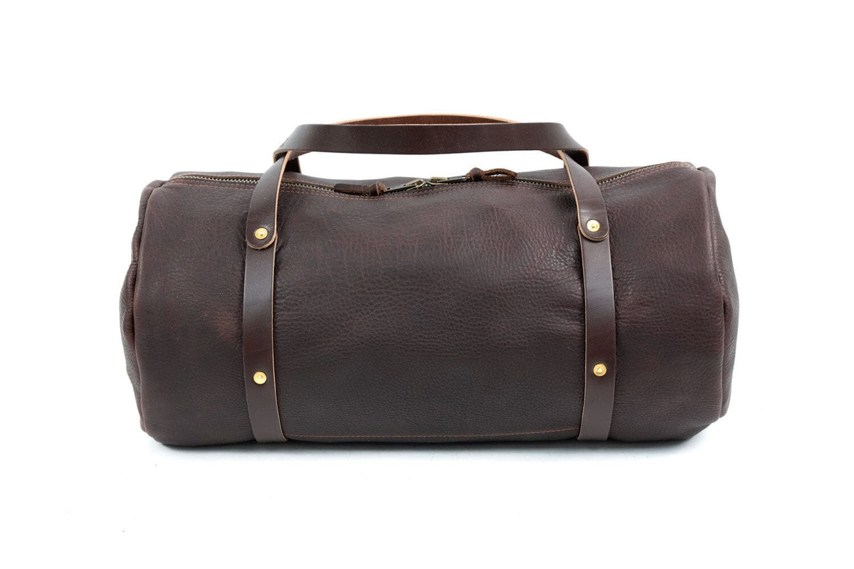 WILLIAM LEATHER WEEKENDER DUFFLE BAG