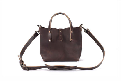 AVERY LEATHER TOTE BAG - MINI CROSSBODY - IN STOCK