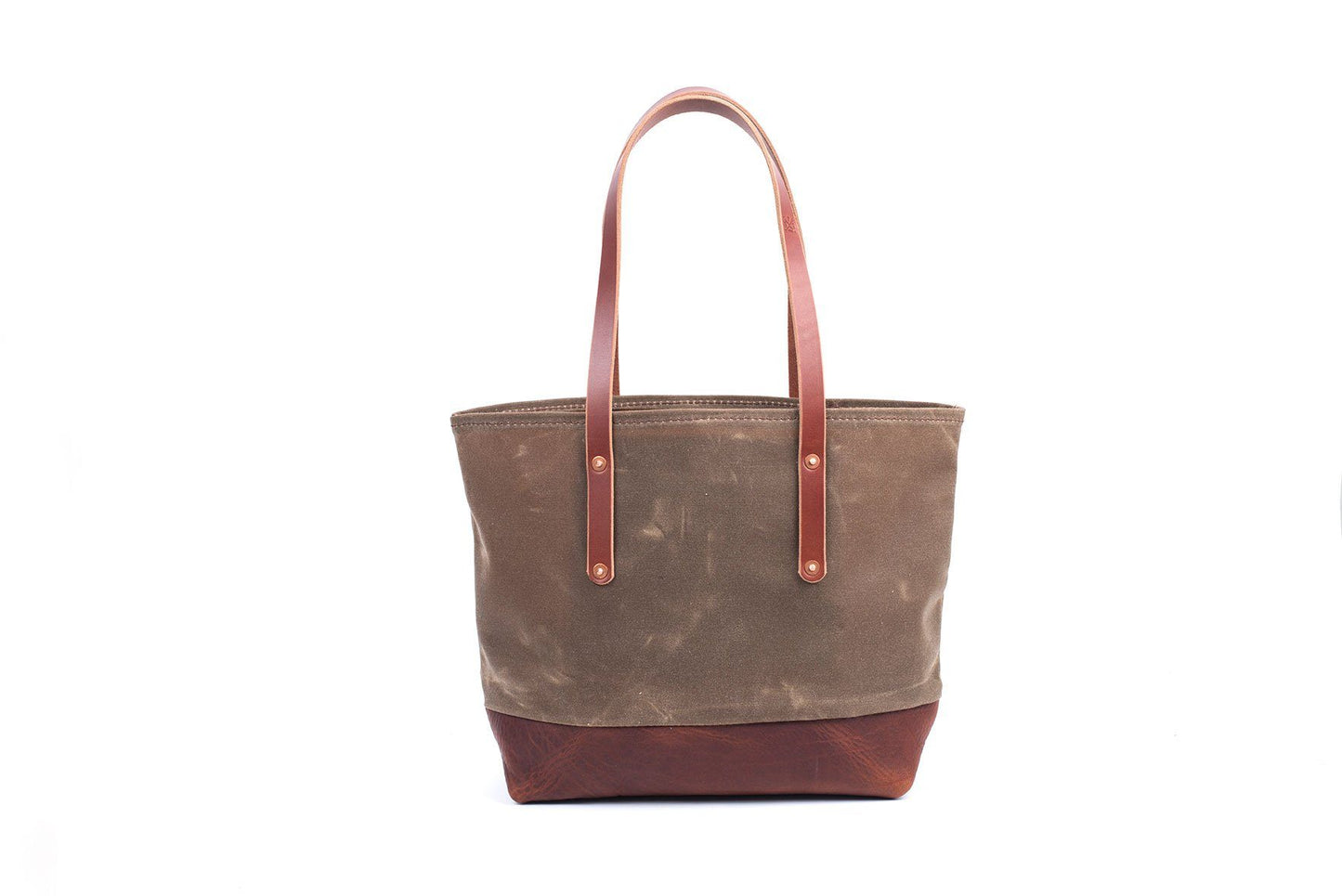 AVERY WAXED CANVAS TOTE BAG - MEDIUM