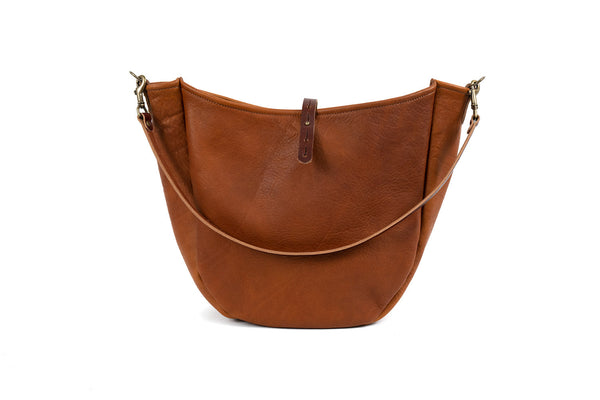 Celeste Leather Hobo Bag - Large - Black - Go Forth Goods ®