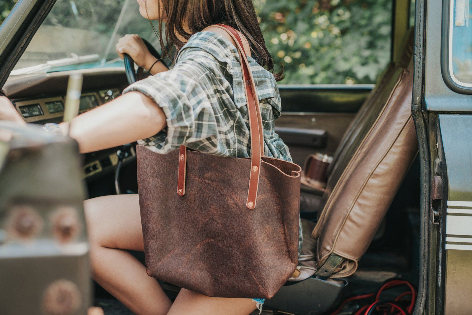LEATHER TOTE BAGS (RTS) - Go Forth Goods ®