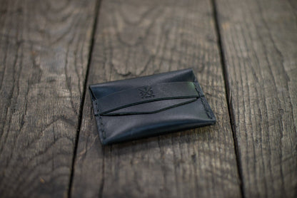 TUCK LEATHER CARD WALLET