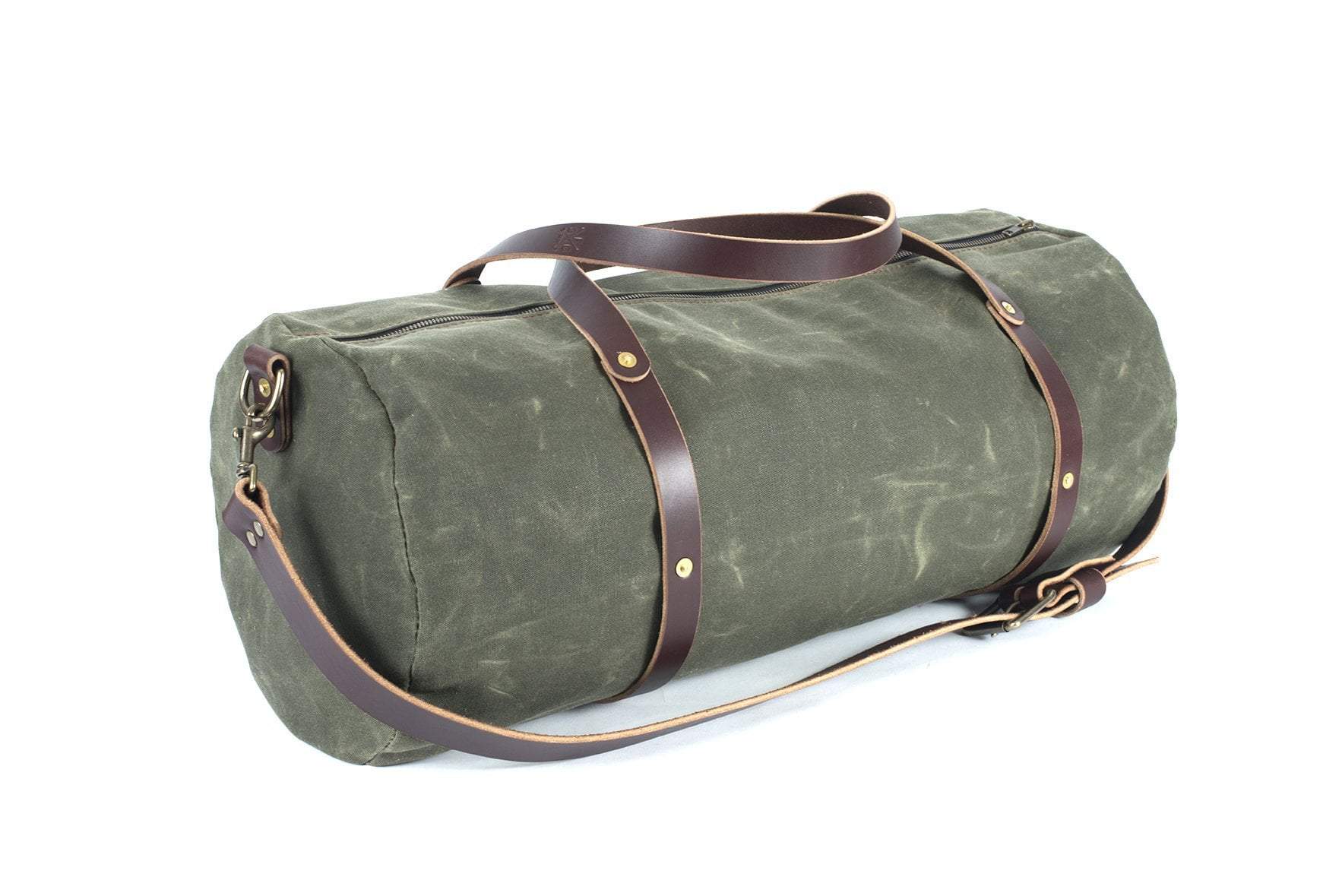 Christmas Gifts Waxed Canvas Travel Bag Waterproof Duffle Bag Shoulder  Duffel Bags Luggage Bag