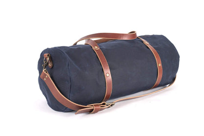 WILLIAM WAXED CANVAS DUFFLE BAG