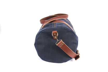 WILLIAM WAXED CANVAS DUFFLE BAG