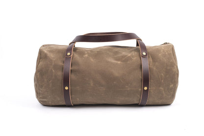 WILLIAM WAXED CANVAS WEEKENDER DUFFLE BAG