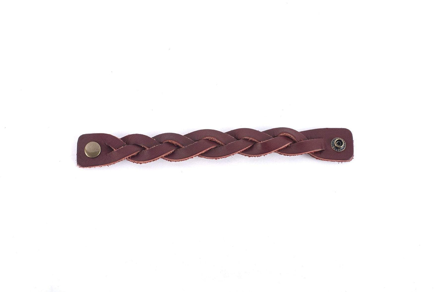 BRAIDED LEATHER BRACELET