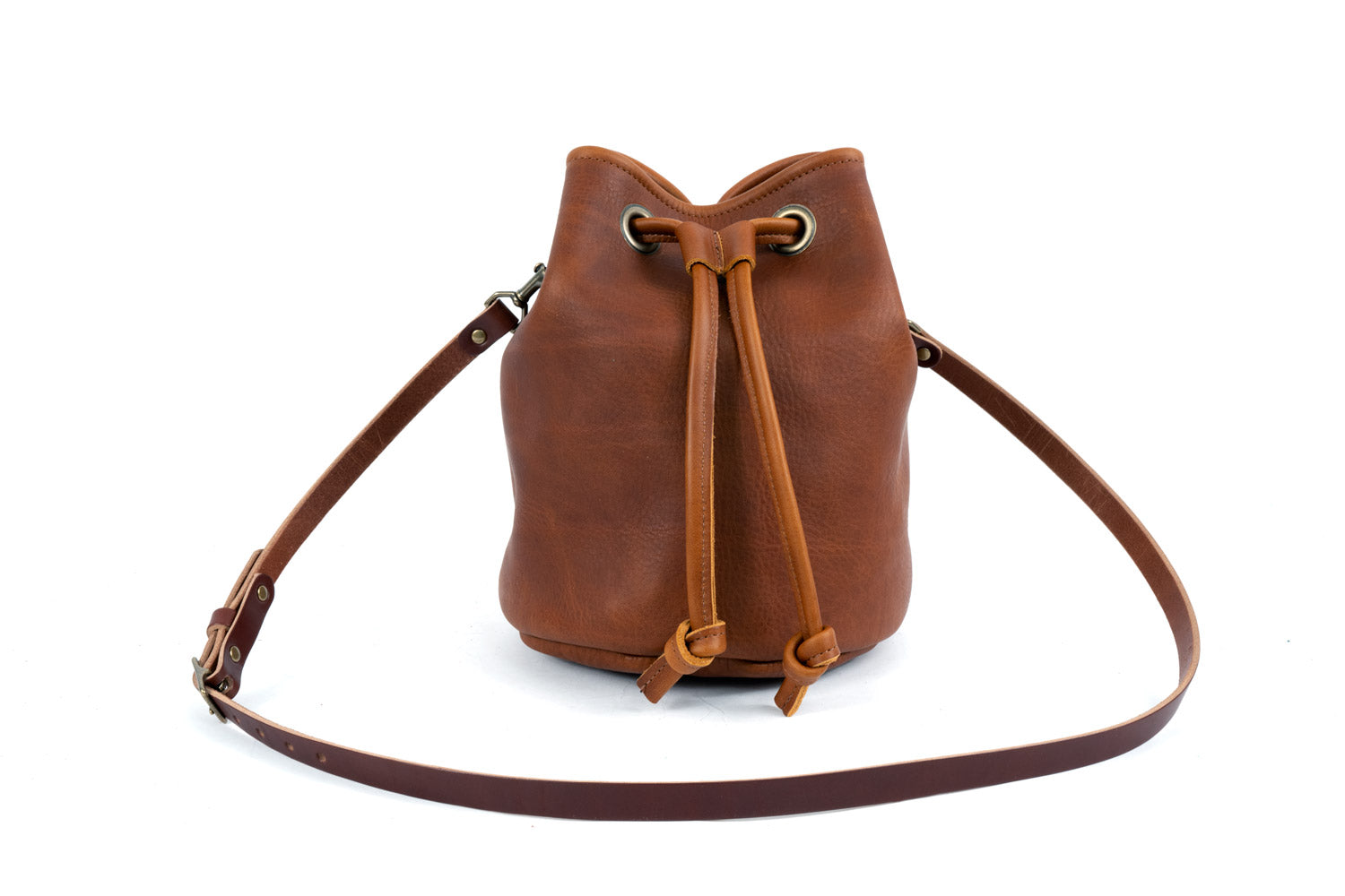 Celeste Leather Hobo Bag - Large - Saddle - Go Forth Goods ®