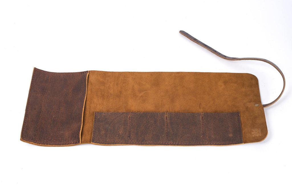 LEATHER TOOL ROLL / PIPE ROLL - Go Forth Goods ®