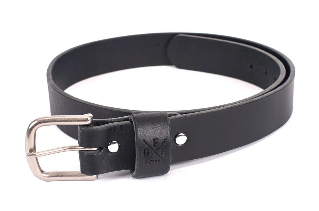 Double Cross Leather Belt