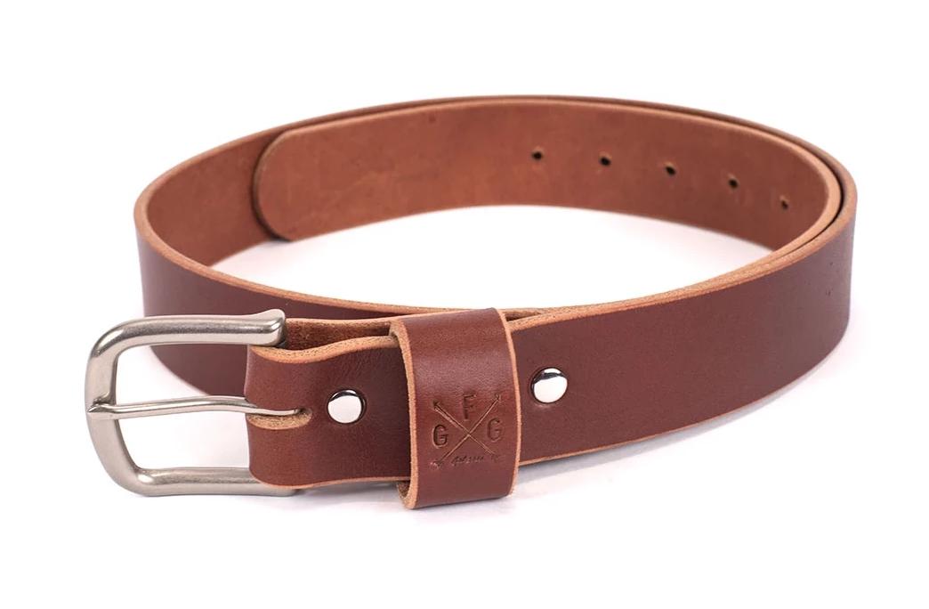 CLASSIC HANDMADE LEATHER BELT – Go Forth Goods