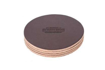 LEATHER COASTER SET