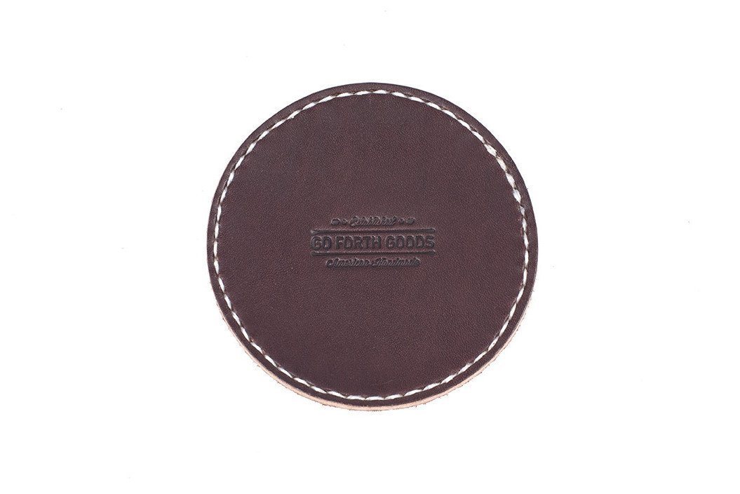 LEATHER COASTER SET