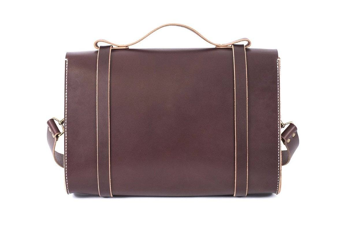 COOPER SATCHEL - LEATHER SATCHEL / BRIEFCASE