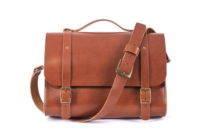 COOPER SATCHEL - LEATHER SATCHEL / BRIEFCASE