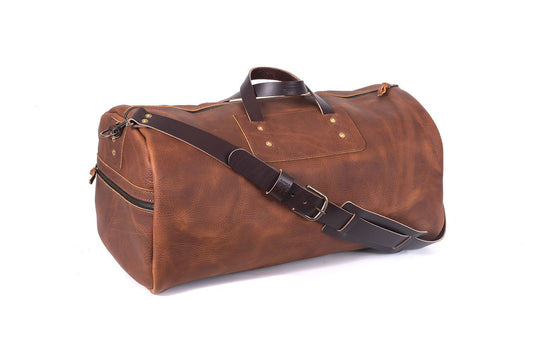 EXPEDITION LEATHER DUFFLE BAG - IN STOCK